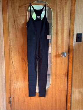 NWT Astroremiges Serene Contour Bodysuit Raven Eclipse Black Small